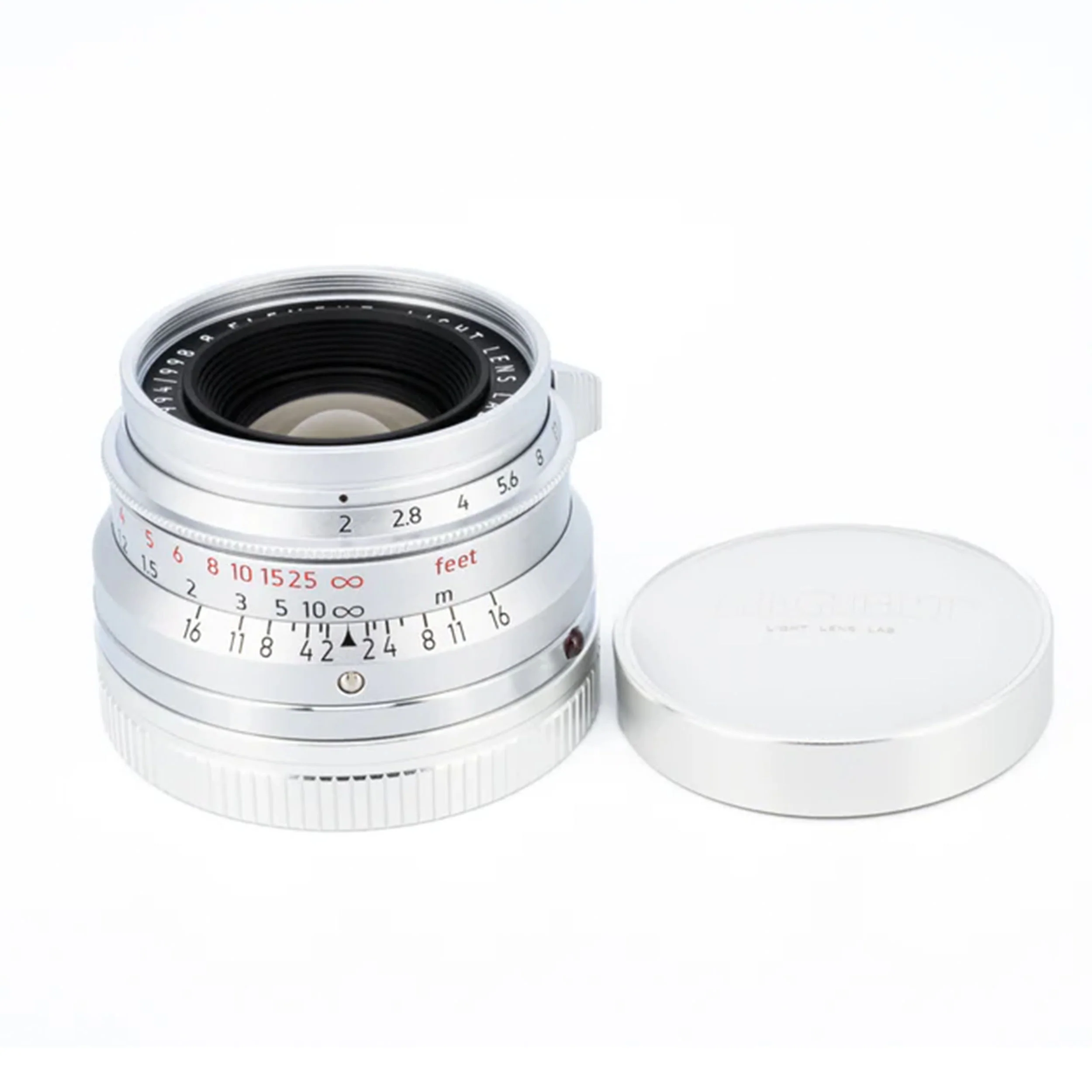 Light Lens Lab 35mm f2 8-Element - Chrome