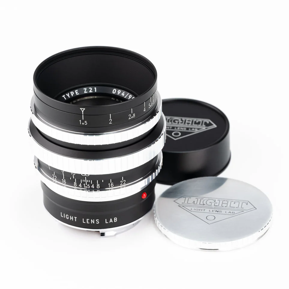 Light Lens Lab 50mm f1.2 Z21 - Matte Black Paint