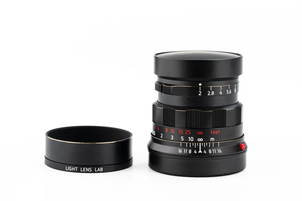 Light Lens Lab 50mm f2 Rigid - Black Paint w/ Brassing
