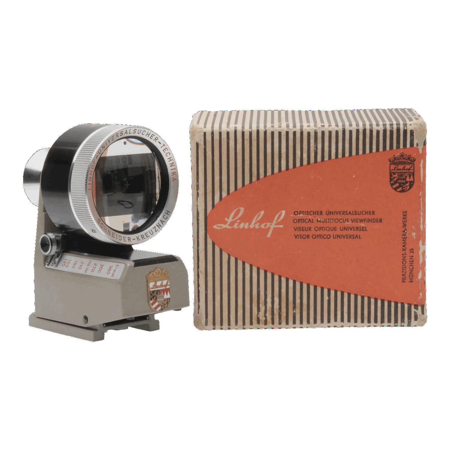 Linhof Universal Finder 4x5 Tan, Boxed 24086 - Image 4