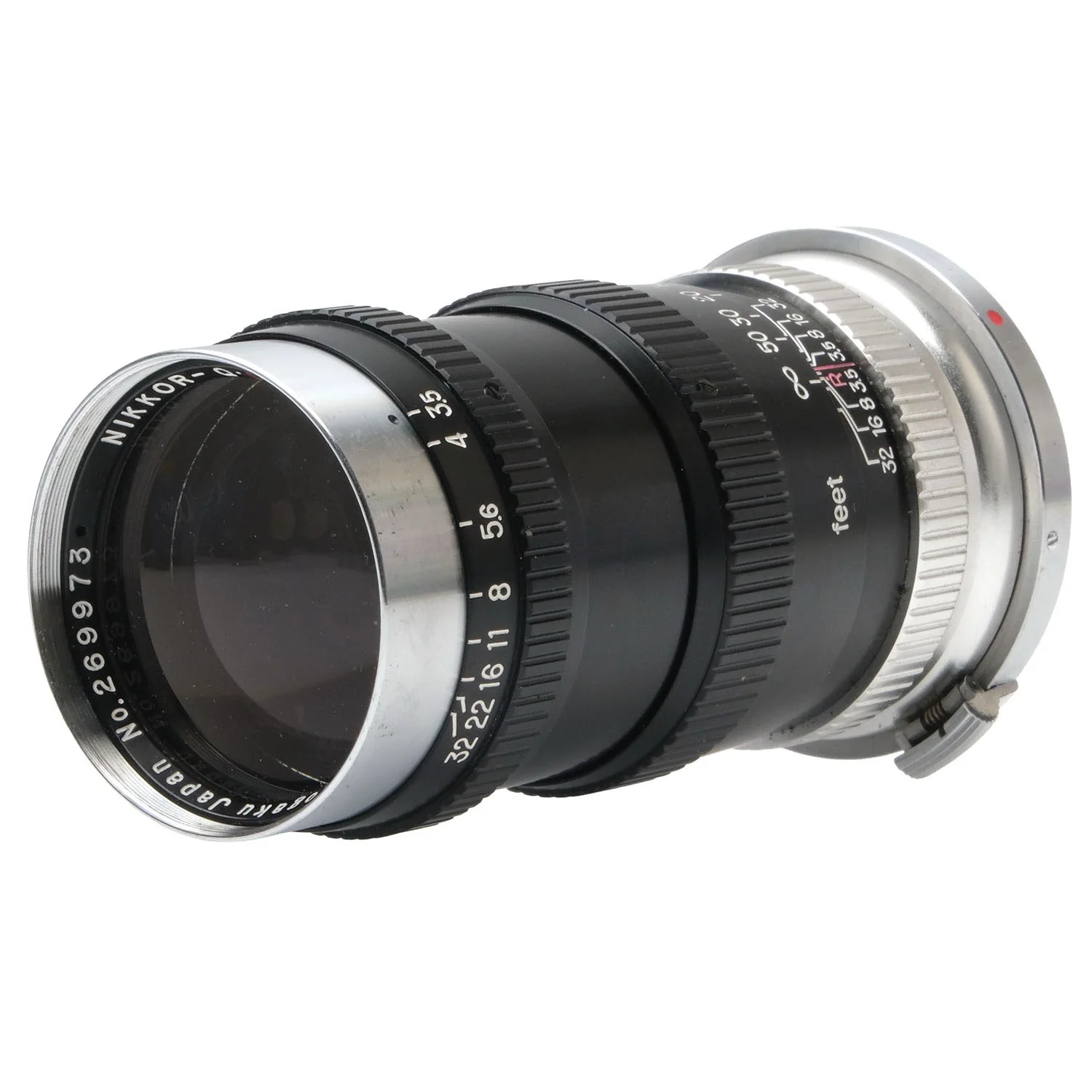 Nikon 135mm f3.5 Nikkor-Q.C Black, Shade 269973 - Image 4