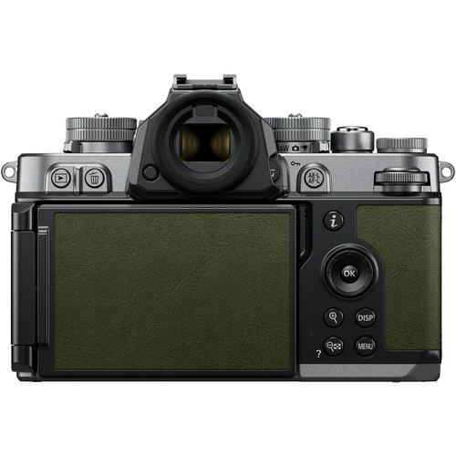 Nikon Zf Silver Body w/ Moss Green - Image 2