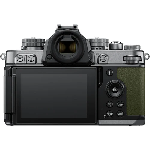 Nikon Zf Silver Body w/ Moss Green - Image 3