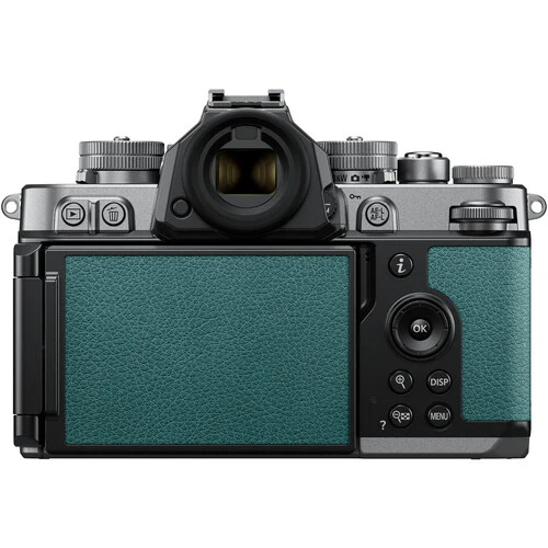 Nikon Zf Silver Body w/ Teal Blue - Image 2