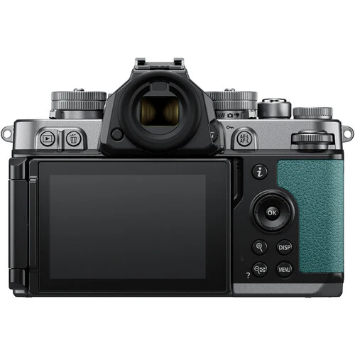 Nikon Zf Silver Body w/ Teal Blue - Image 3