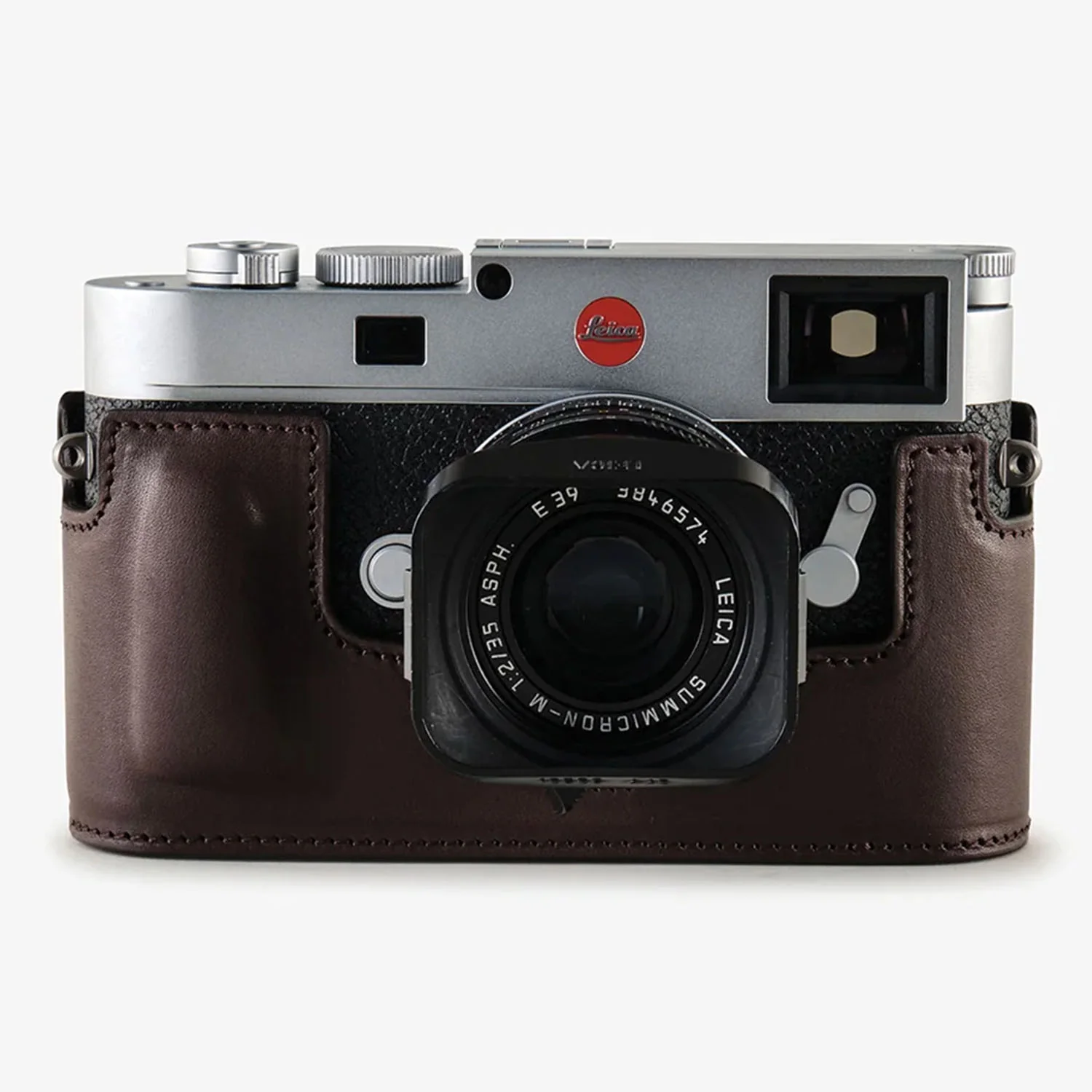 Oberwerth Classic Half-Case for M11 - Dark Brown - Image 2