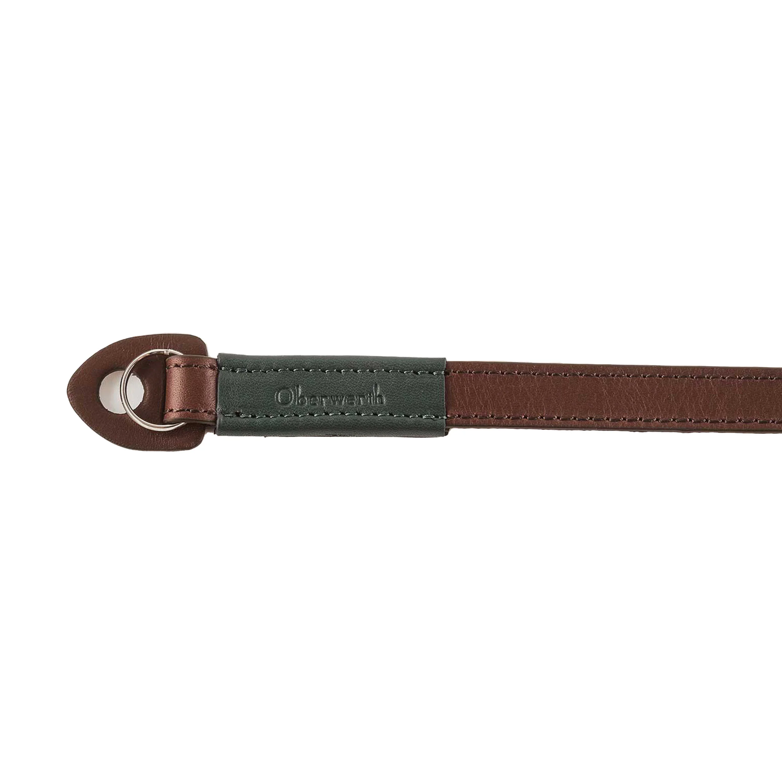 Oberwerth Colorado Camera Shoulder Strap Dark Brown/Green Medium - Image 2