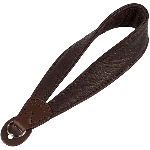 Oberwerth Isar Padded Hand Strap - Dark Brown w/ Dark Brown