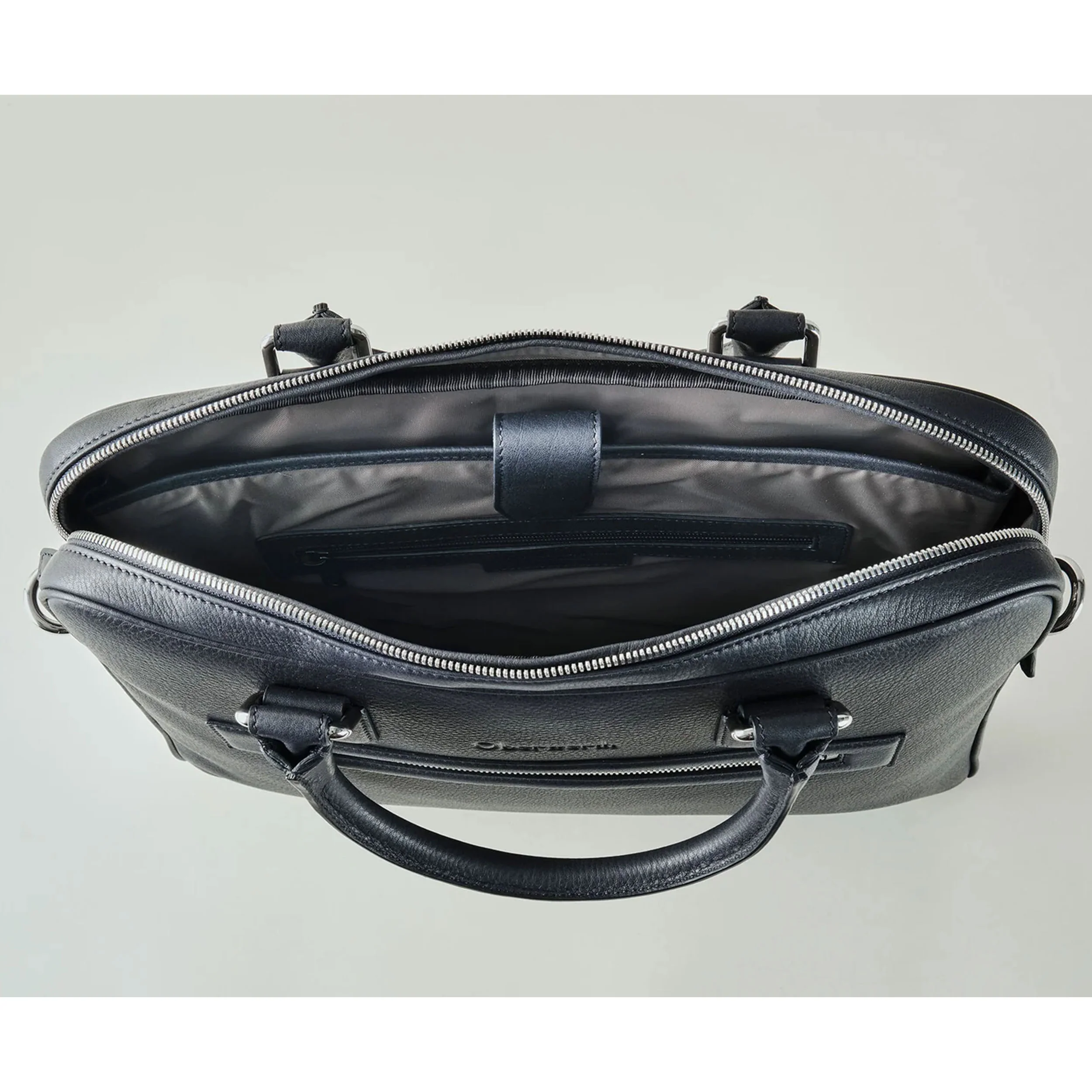 Oberwerth  Warren 1Z Soft Laptop Bag - Navy Blue - Image 5