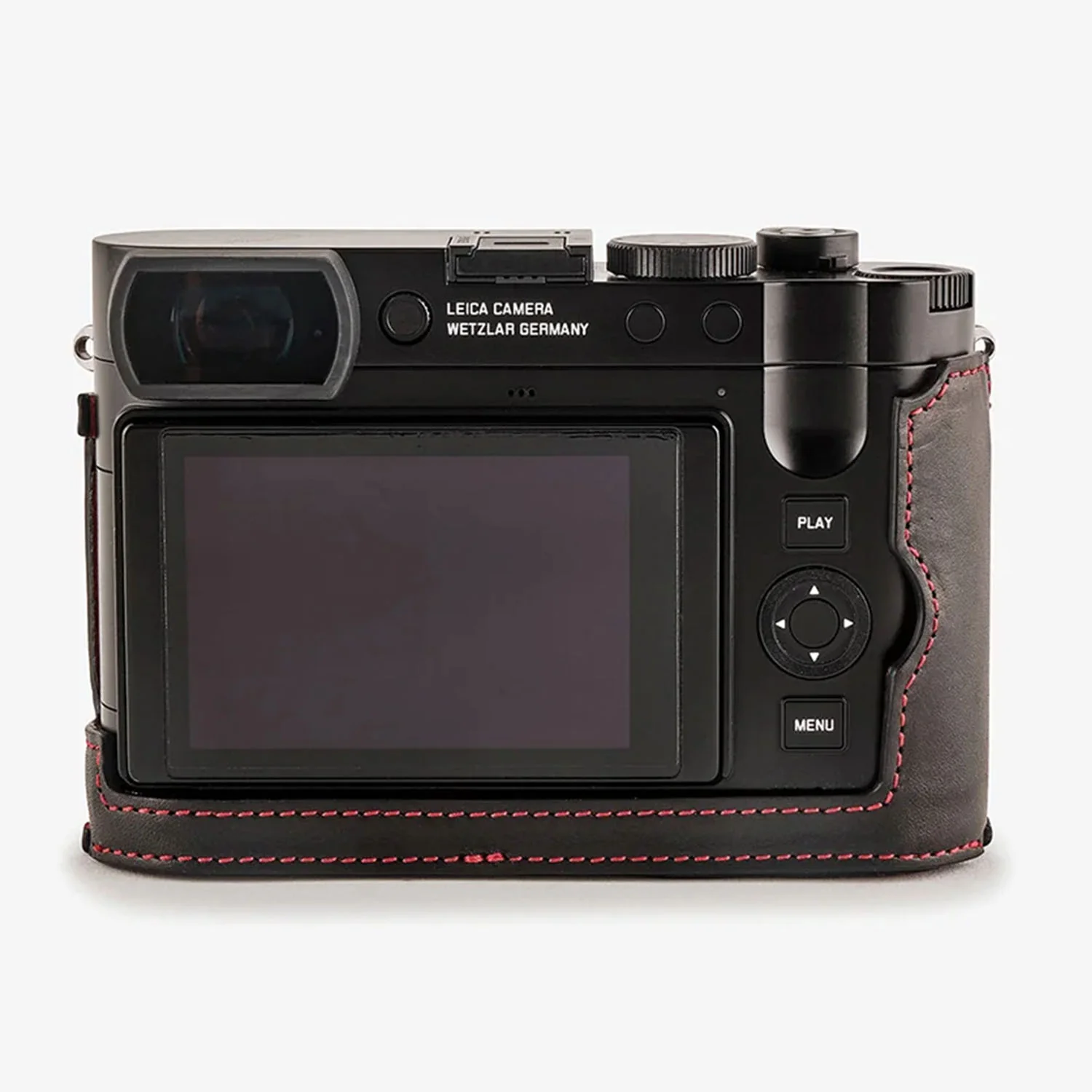 Oberwerth Q3 Tag Case Classic Half Case Black/Red - Image 4