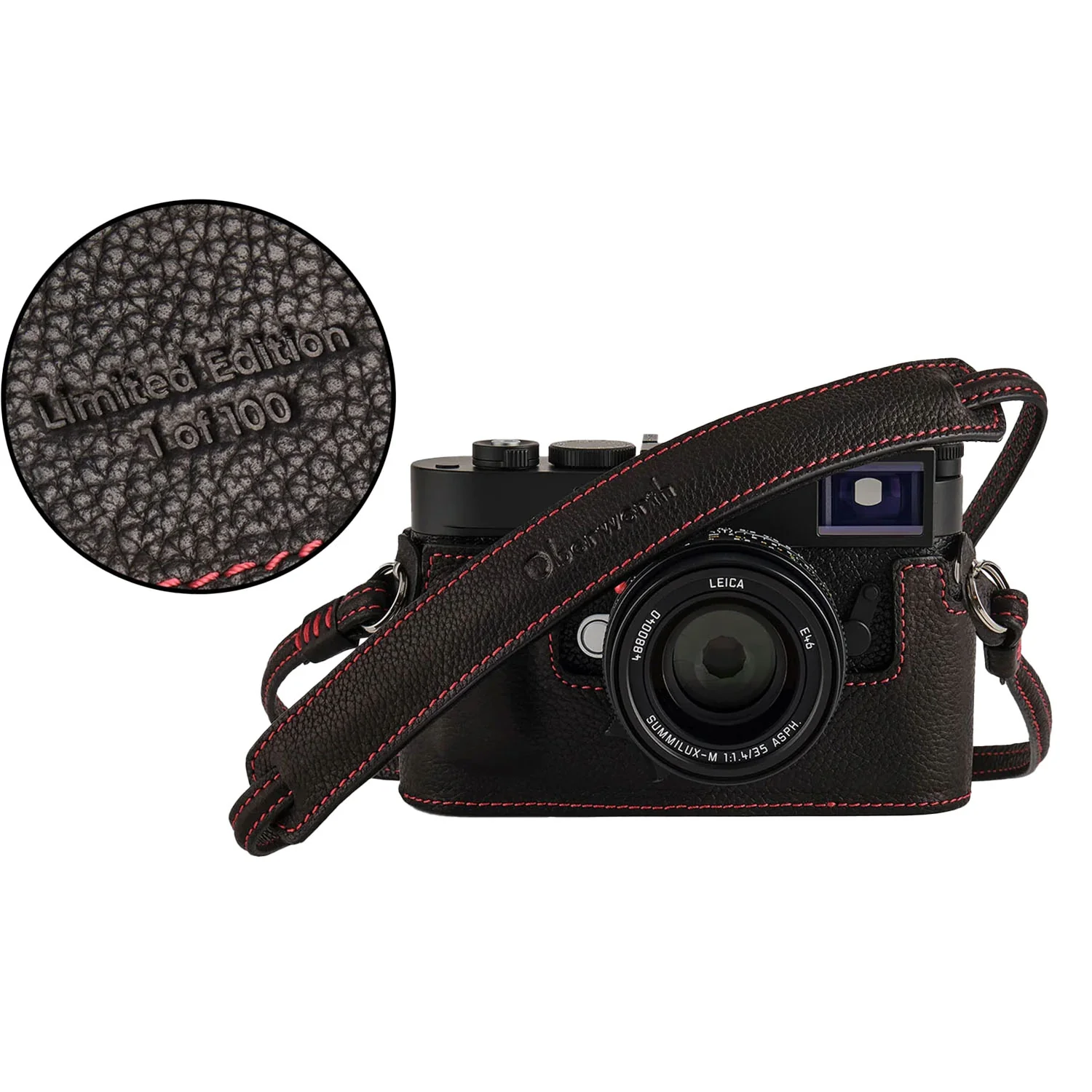 Oberwerth TagCase for Leica M11 100 Year Edition Halfcase - Image 4
