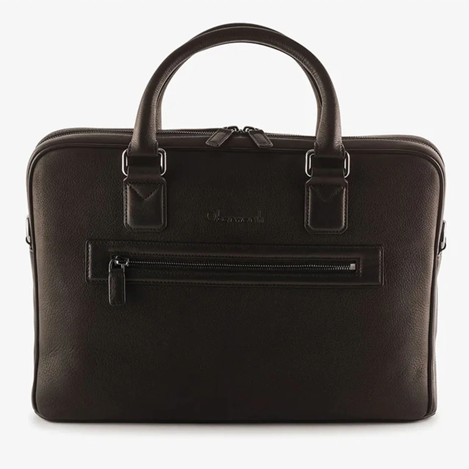 Oberwerth  Warren 1Z Luxury Laptop Bag - Black - Image 2