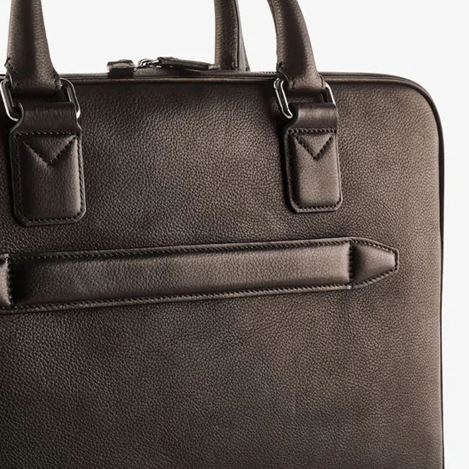 Oberwerth  Warren 1Z Luxury Laptop Bag - Black - Image 8