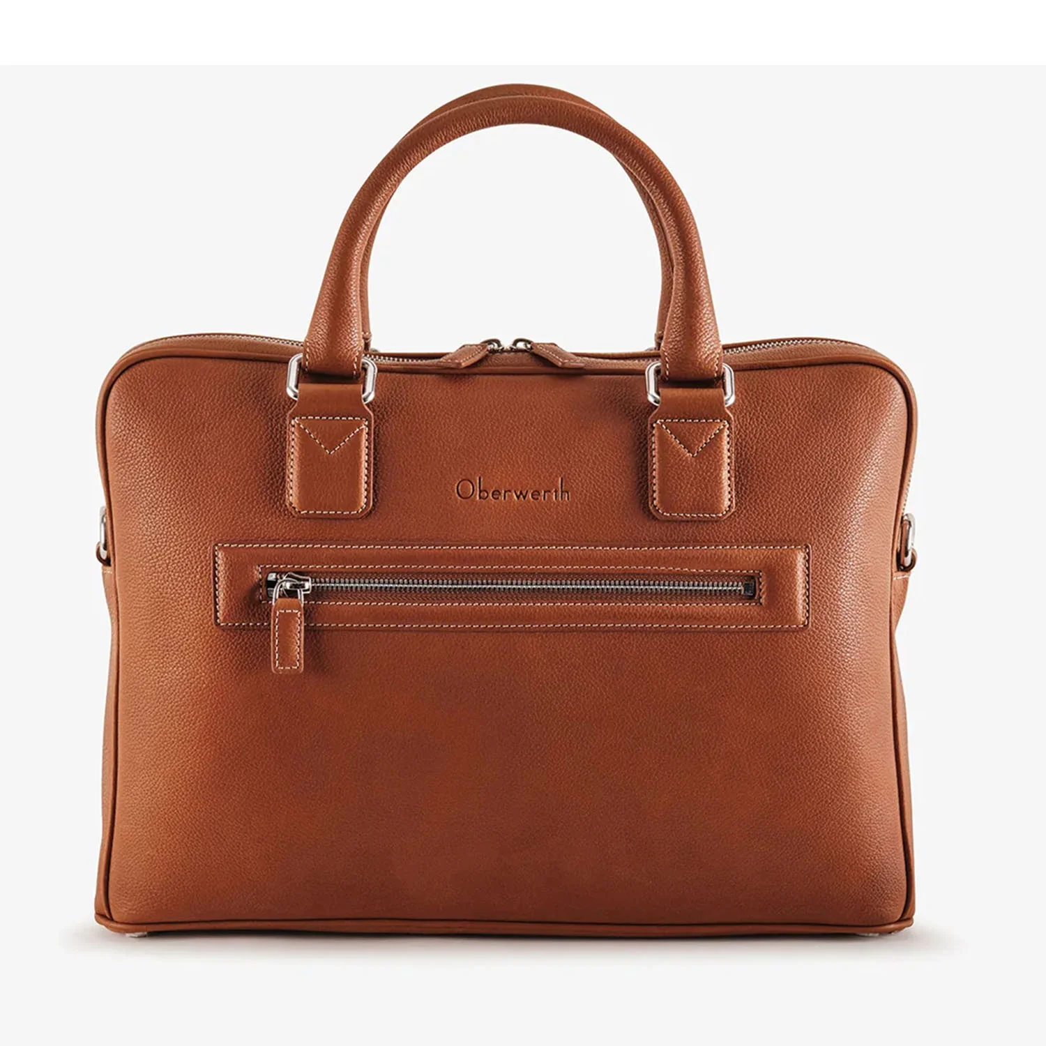 Oberwerth Warren 1Z Luxury Laptop Bag - Muscat Gold - Image 2