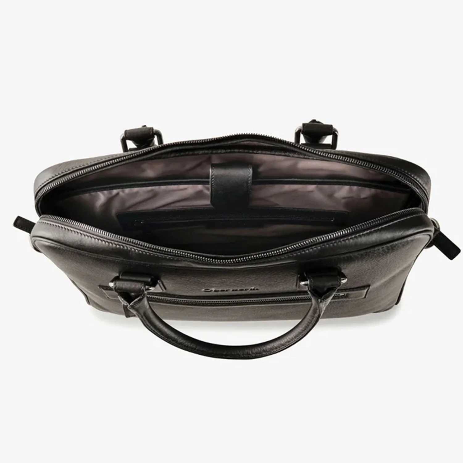 Oberwerth  Warren 1Z Soft Laptop Bag - Black - Image 4