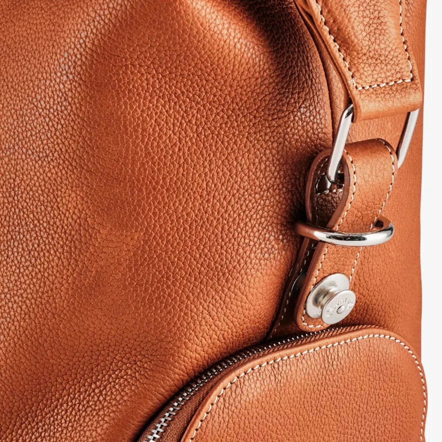 Oberwerth Weekender Medium Luxury - Muscat Gold - Image 6