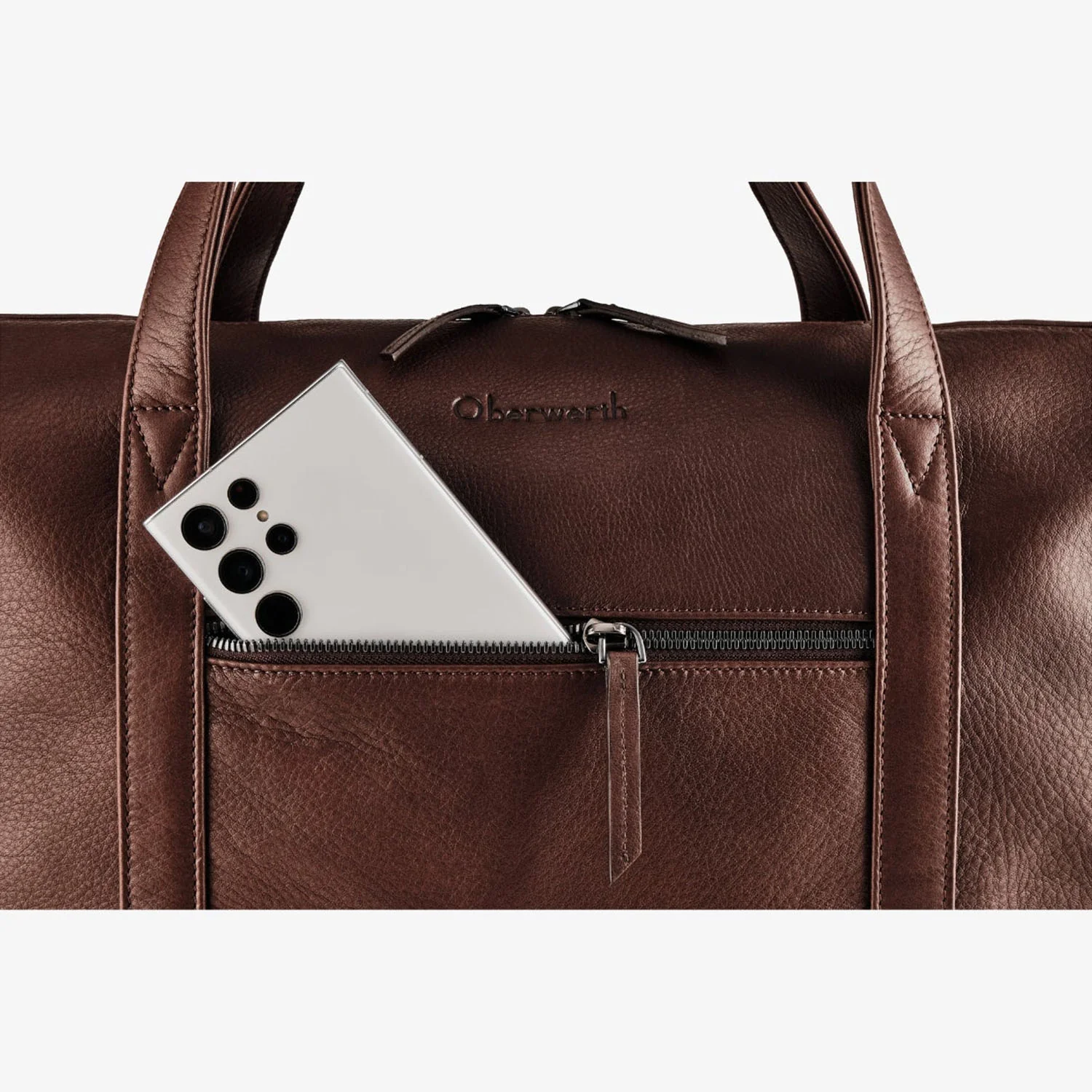 Oberwerth Weekender Small Soft - Dark Brown - Image 8