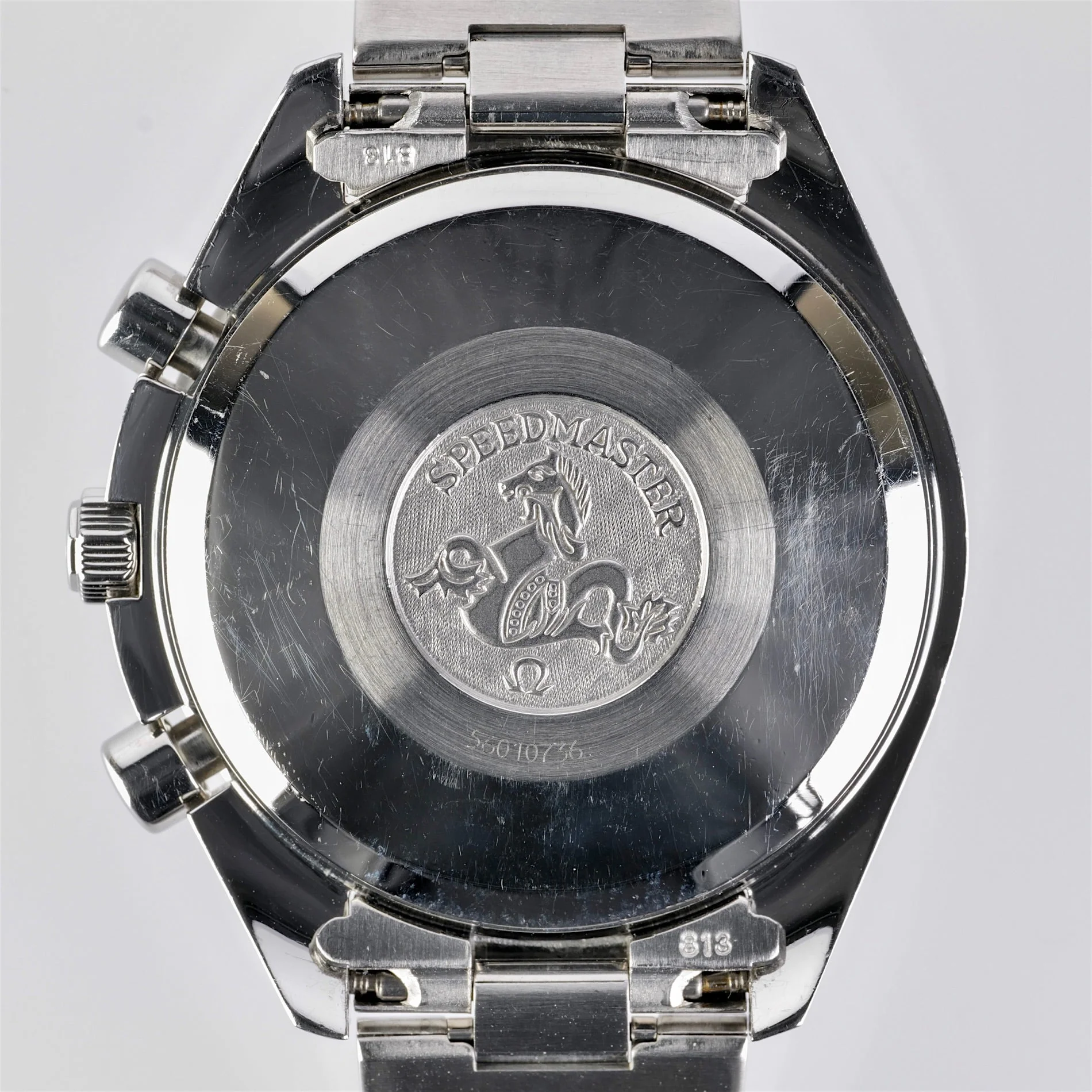 Omega Speedmaster Triple Date Blue Automatic Chronograph Ref 3521.80.00 56010736 - Image 2