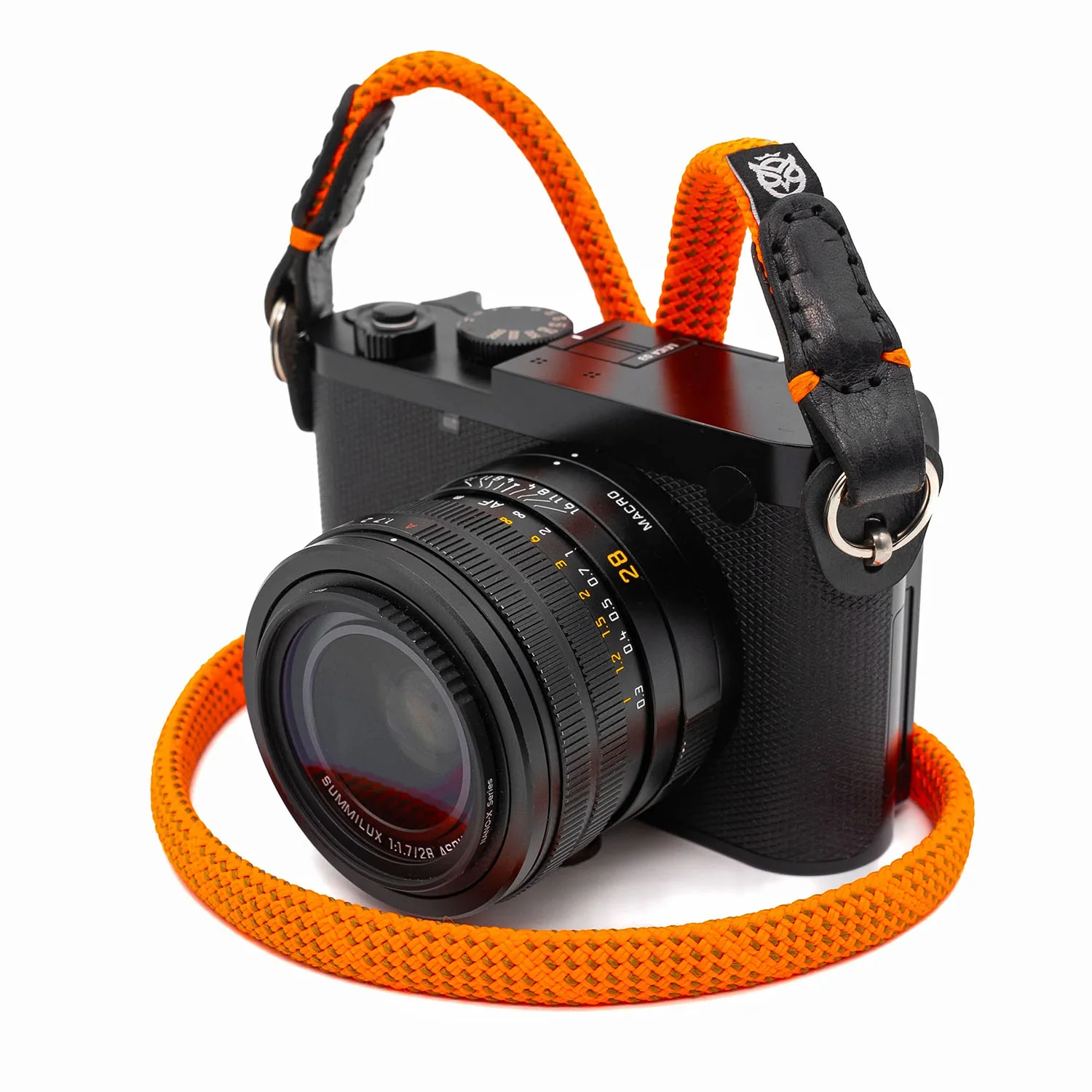 Owlkrown Flat Classic Rope Strap - Pixel Orange 45" - Image 5