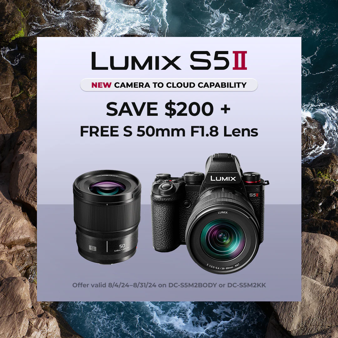 Panasonic S5 II + 50mm F1.8 Bundle