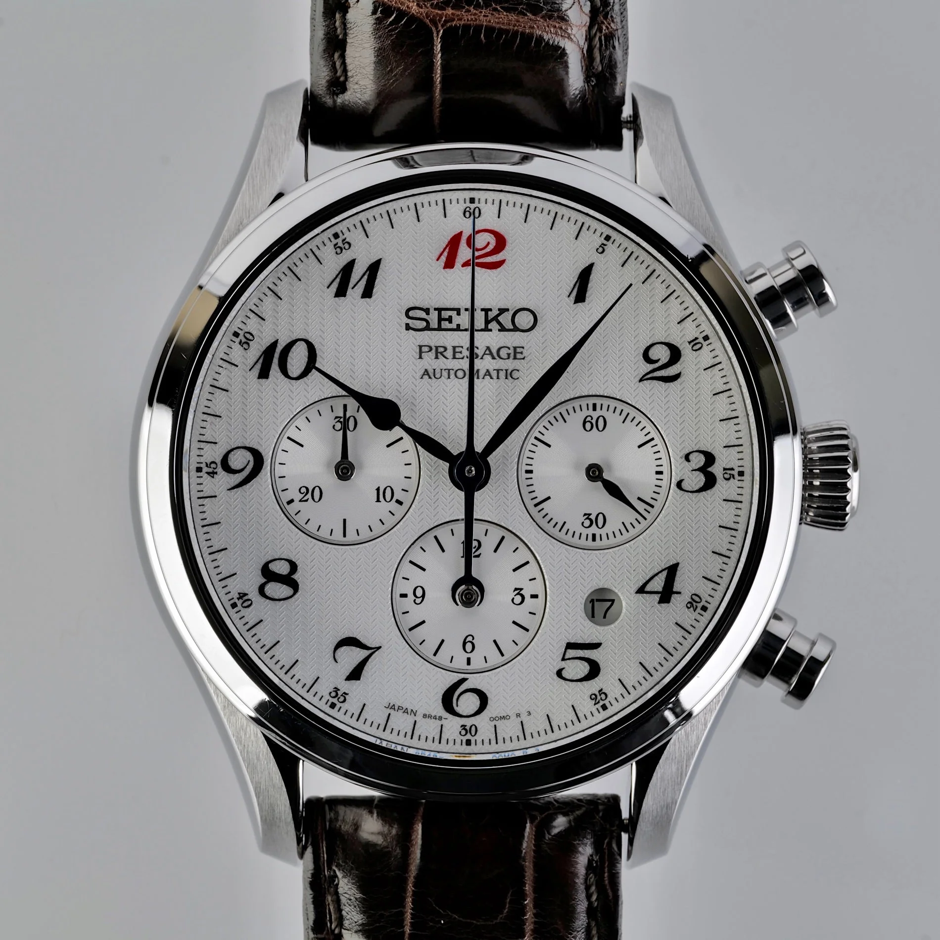 Seiko Presage Chronograph Ref SRQ025 7D0105 - Image 2