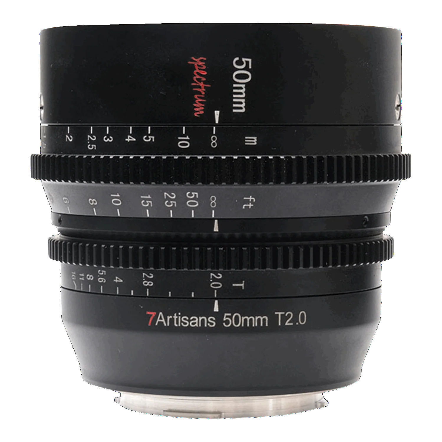 7 Artisan 50mm f2 Spectrum L Mount Cine, Boxed 91644