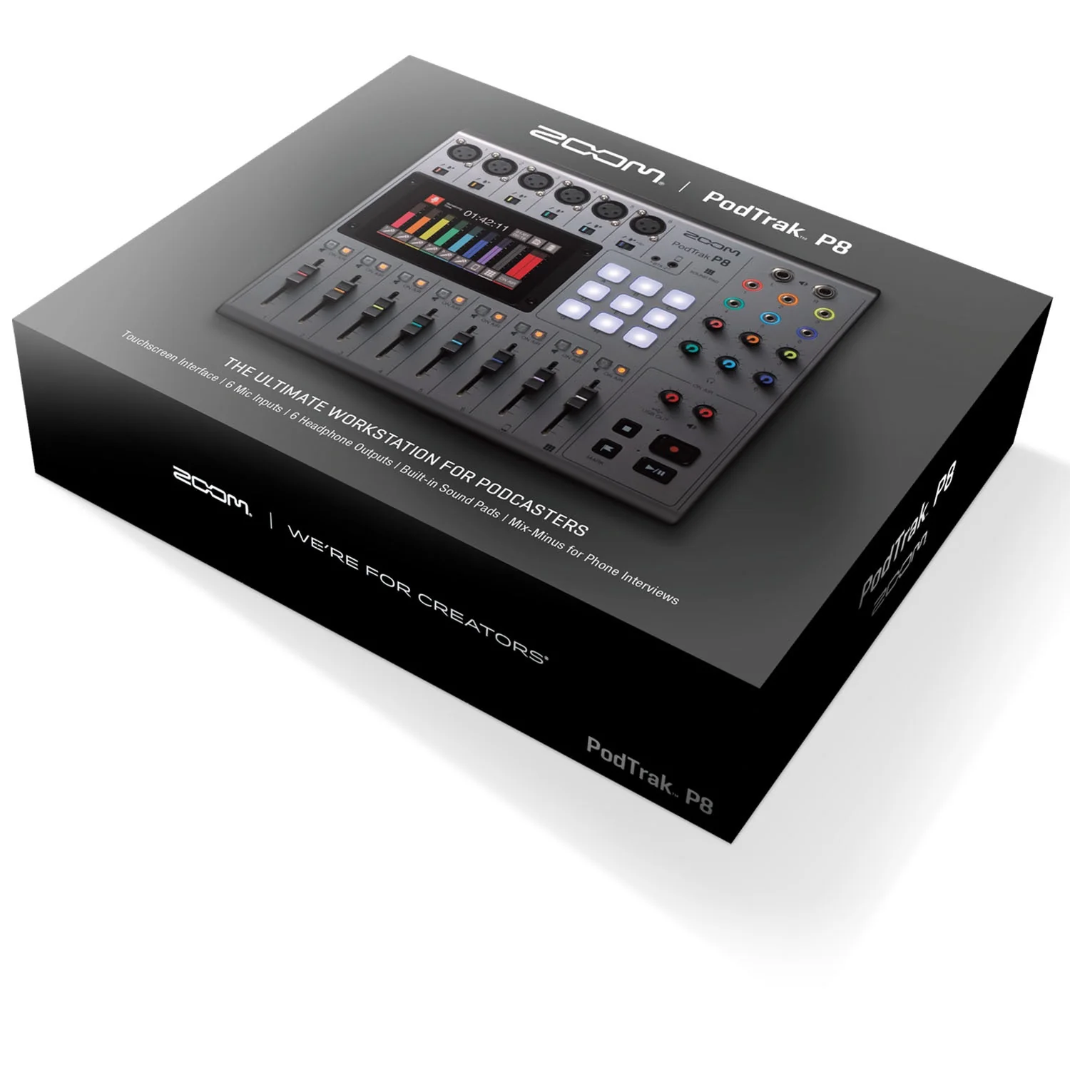 Zoom Podtrak P8 Podcast Recorder - Image 4
